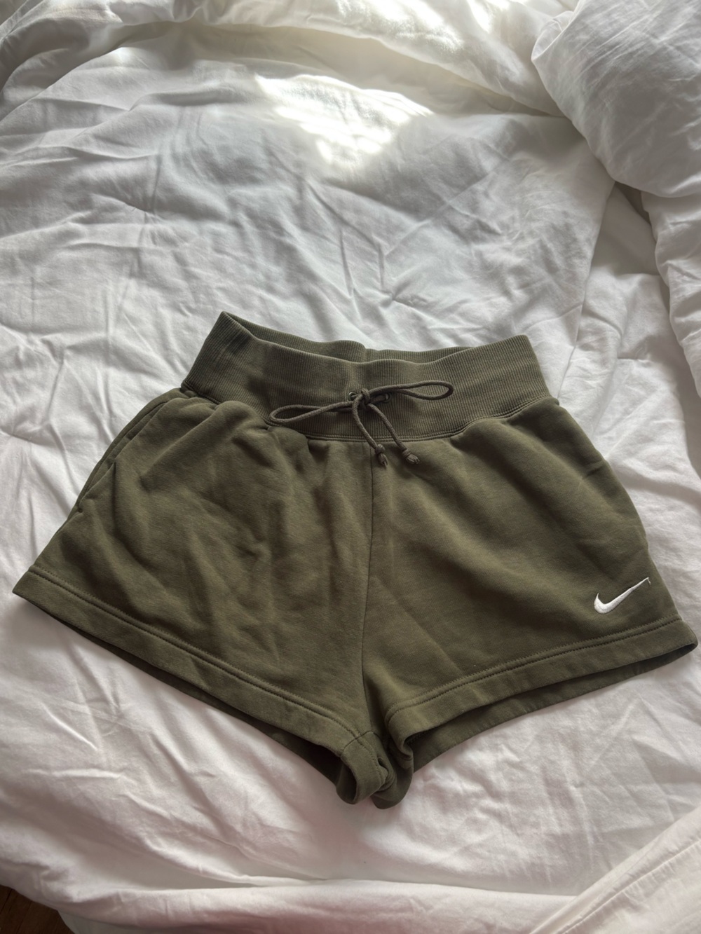 Nike Olive Green Phoenix Shorts